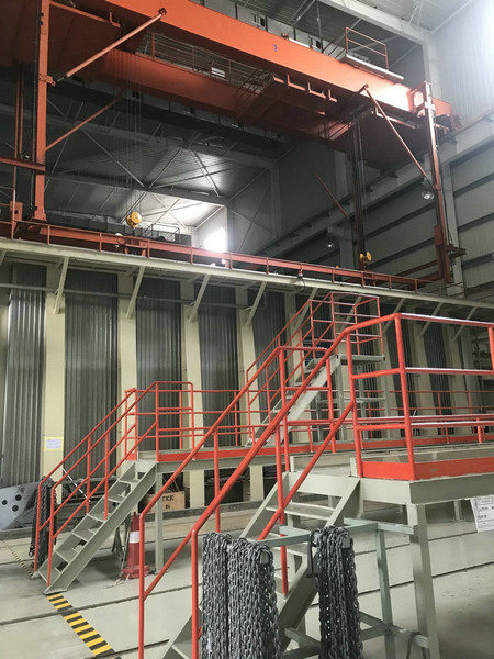 貴陽(yáng)萬達(dá)客車涂裝雙軌線